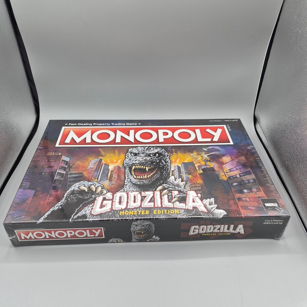 Monopoly Godzilla Monster Edition Board Game 2020 New Sealed Kaiju Toho